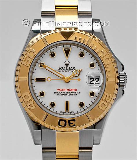 rolex yachtmaster medium gold